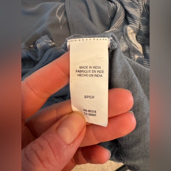 Lucky Brand Floral Wrap Top - Picture 13 of 13